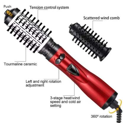 🎉Hot Sale 48% OFF🎁 3-in-1 Hot Air Styler and Rotating Hair Dryer for Dry hair, curl hair, straighten hair-SLOOSELYK
