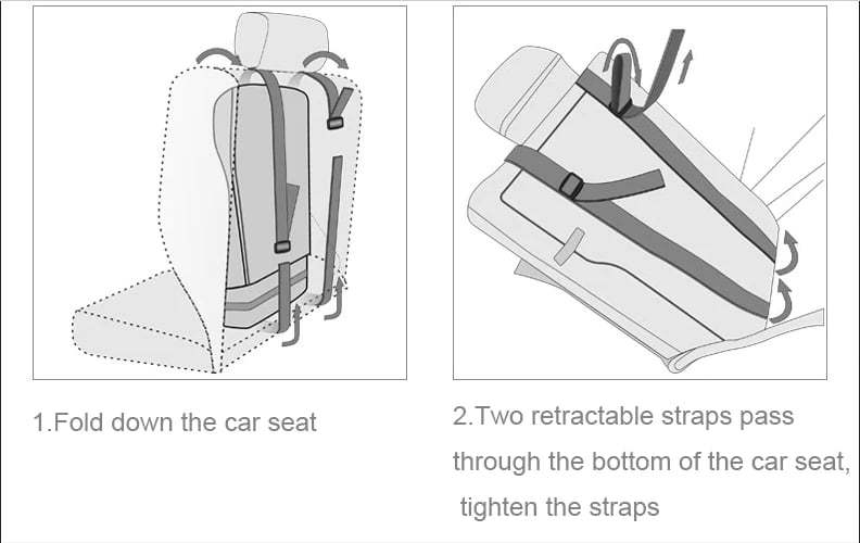 Auto Child Safety Seat Simple Car Portable Seat Belt-SLOOSELYK