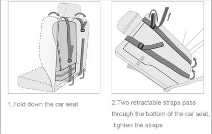 Auto Child Safety Seat Simple Car Portable Seat Belt-SLOOSELYK