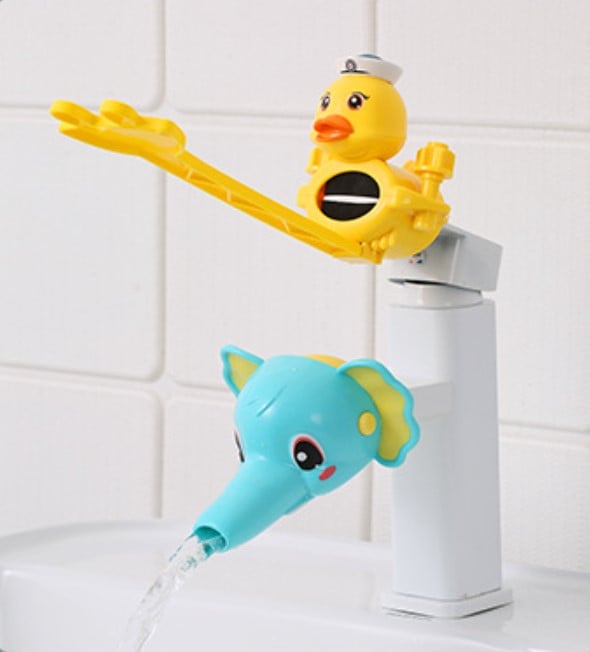 Cute little yellow duck faucet extender-SLOOSELYK