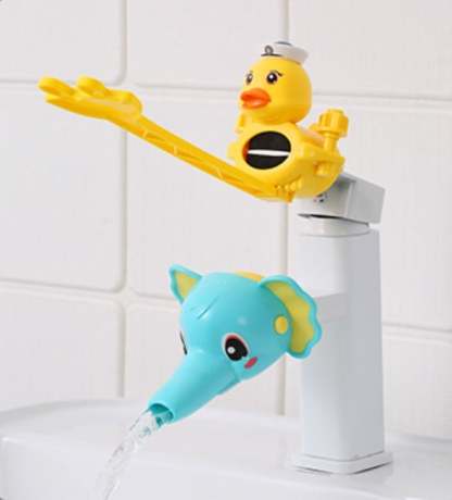 Cute little yellow duck faucet extender-SLOOSELYK