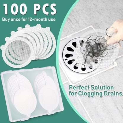 Disposable Shower Drain Hair Catcher-SLOOSELYK