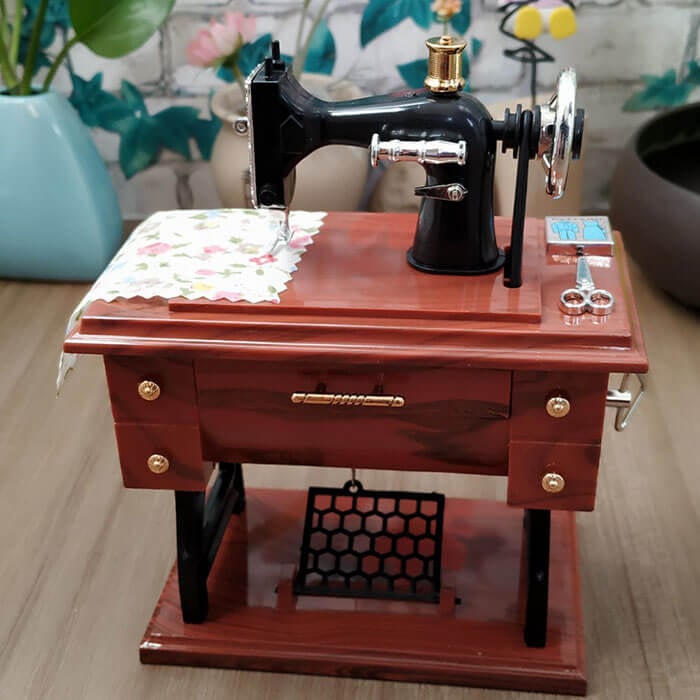 Premium Sewing Machine Music Box-SLOOSELYK