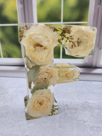 ❤️Mother's Day Specials - 49% OFF🎁Handmade floral resin letter 🌸(Limited Edition)-SLOOSELYK
