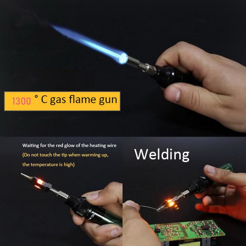 MT-100 Wireless Muti-function Portable Butane Gas Soldering Torch Welding Tools-SLOOSELYK