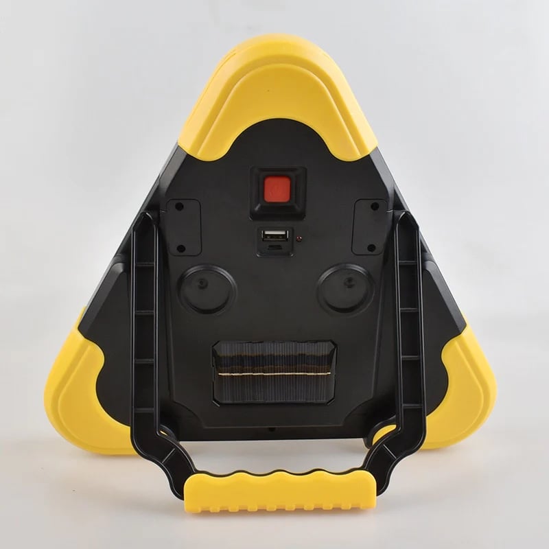 2-IN-1 Solar Emergency Triangular Roadside Warning Light-SLOOSELYK