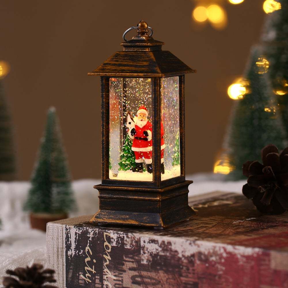 (🌲Early Christmas Sale- SAVE 48% OFF)Snow Globe Christmas Lantern Decorations-SLOOSELYK