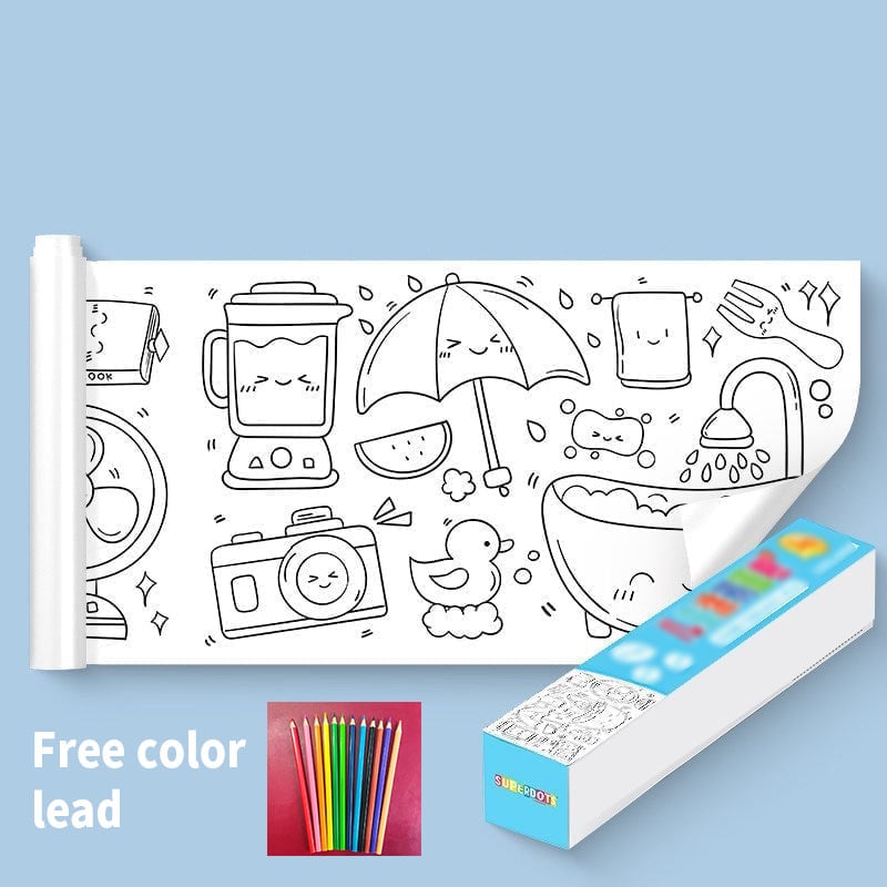 🔥HOT SALE - 49% OFF🔥Children's Drawing Roll-SLOOSELYK