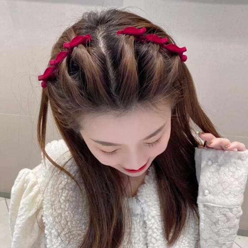 🌸Flocking Braided Hair Clip-SLOOSELYK
