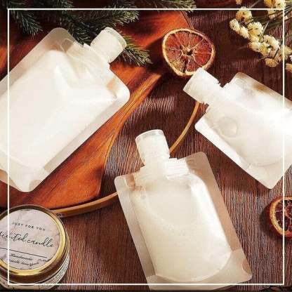 (🌷Summer SALE - 48% OFF) Portable Travel Fluid Makeup Packing Bag(10 Pcs)-SLOOSELYK