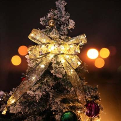 Clearance Sale💥Christmas Ribbon Fairy Lights-SLOOSELYK