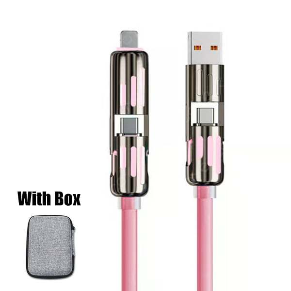 🔥Last Day 49% OFF🔥 4-in-1 USB Charging Cable fast charging MAX 240W (With Box)