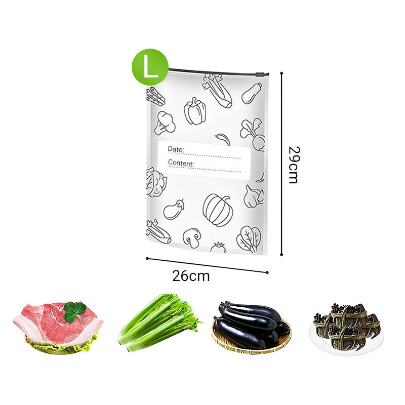 🍗Buy 2 Get 1 Free 🥦Reusable Aluminum Foil Sealable Storage Bags