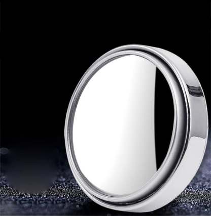 2 Pcs Car Round Frame Convex Blind Spot Mirror-SLOOSELYK