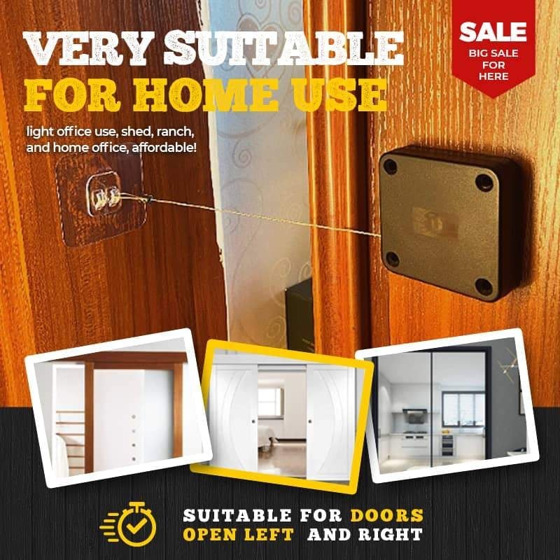 Automatic Pull Cord Door Closer-SLOOSELYK