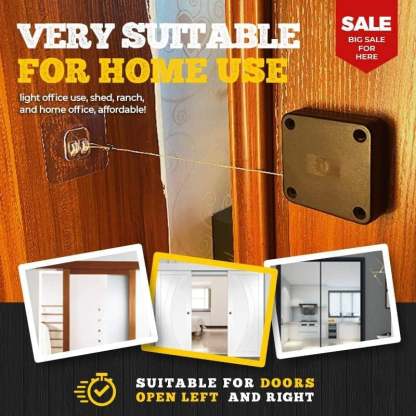 Automatic Pull Cord Door Closer-SLOOSELYK