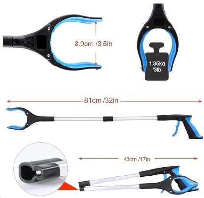 ❤️Collapsible gripper with 360° rotating clip-SLOOSELYK