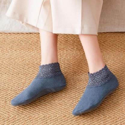 (🎅EARLY CHRISTMAS SALE - 48% OFF) New Fashion Lace Warmer Socks(One size fit all)-SLOOSELYK