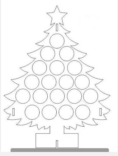 🔥Adult Advent Tree-Christmas Countdown🎄-SLOOSELYK