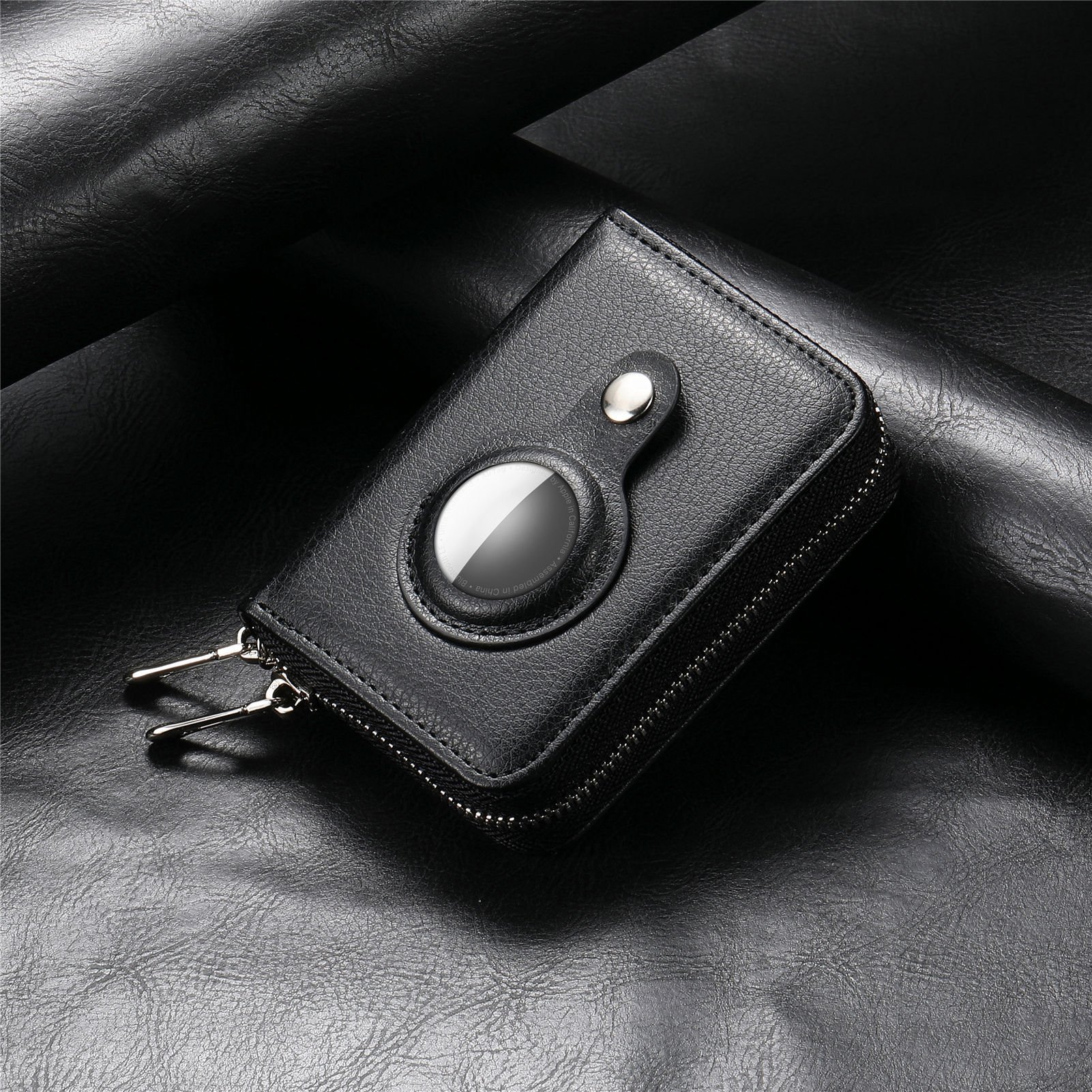 Smart  Zipper RFID Slim Leather Wallet-SLOOSELYK