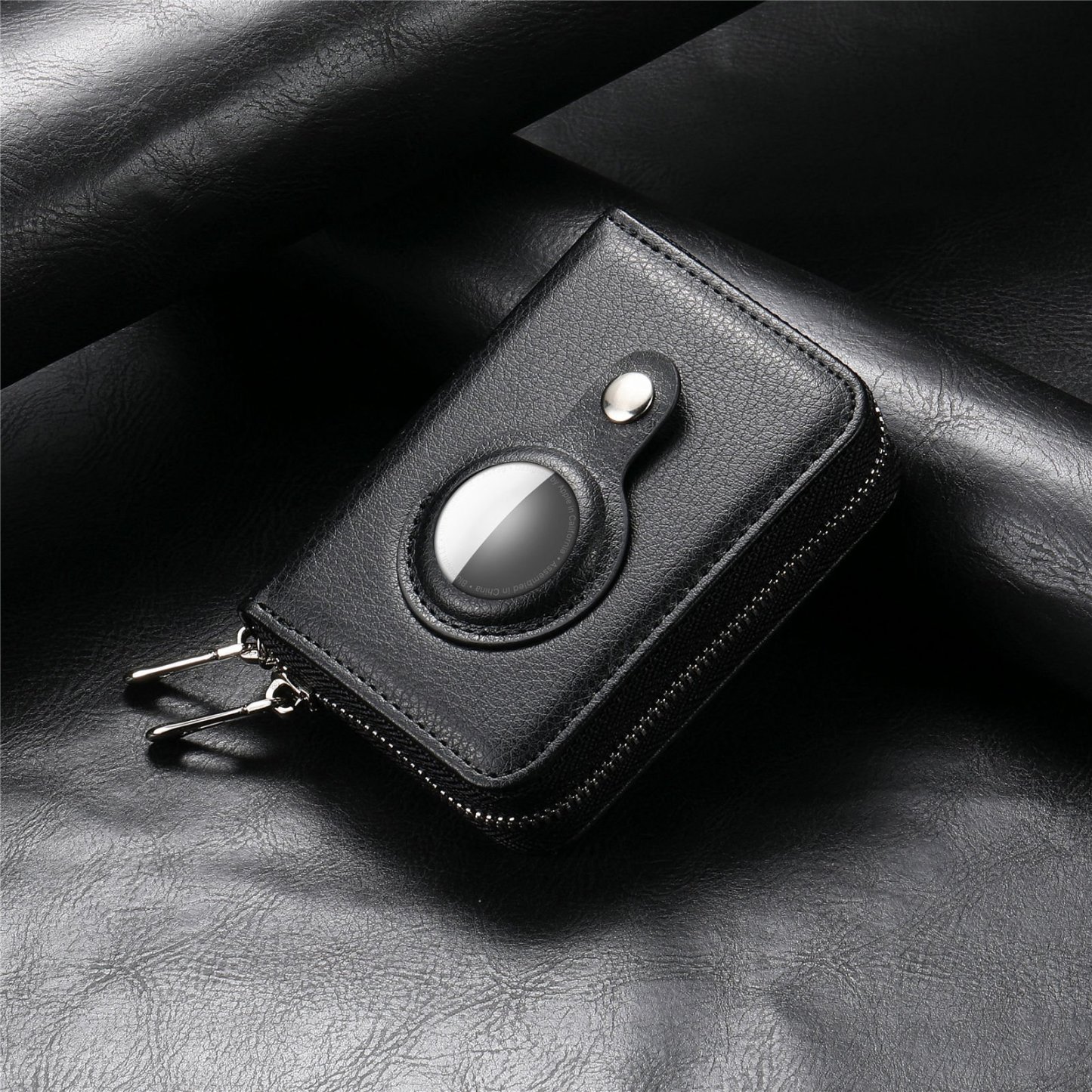 Smart  Zipper RFID Slim Leather Wallet-SLOOSELYK