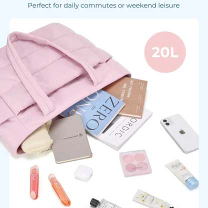 Last promotion 50%--🎁Large Tote Bag with Zipper