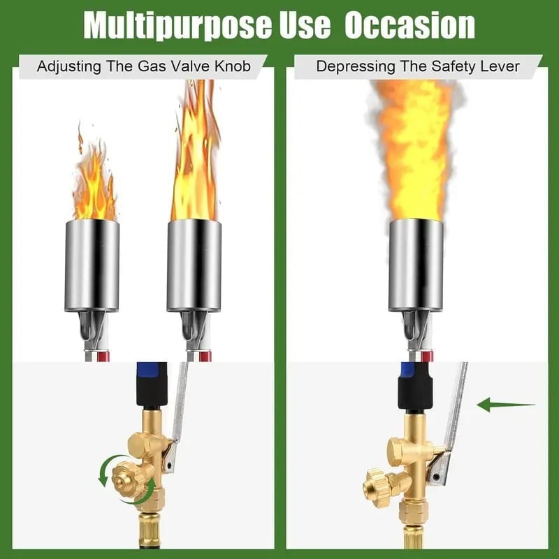 🏆Flash Sale⚡ 50K+ SOLD! Almost Gone-💥🎉🔥NEW Propane Torch Weed Burner Kit
