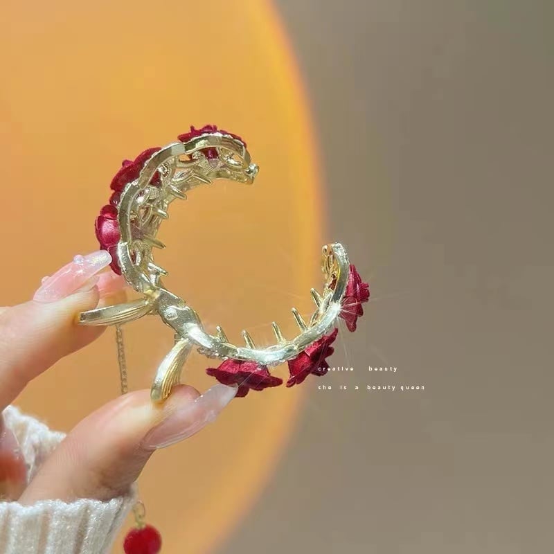🎅Early Christmas Sale🔥Create a noble elegance - 🌹 Vintage rose hairpins 🌹-SLOOSELYK