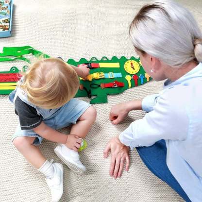 🔥Children's preschool crocodile felt-SLOOSELYK