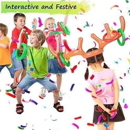 🌲CHRISTMAS SALE NOW-48% OFF🌲Christmas Reindeer Ring Toss Game-SLOOSELYK