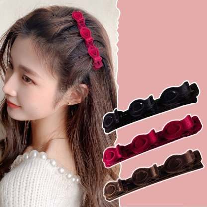 🌸Flocking Braided Hair Clip-SLOOSELYK