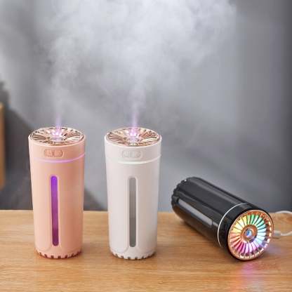 Portable Silent USB Car Diffuser with LED Light💦