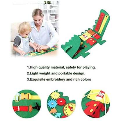 🔥Children's preschool crocodile felt-SLOOSELYK