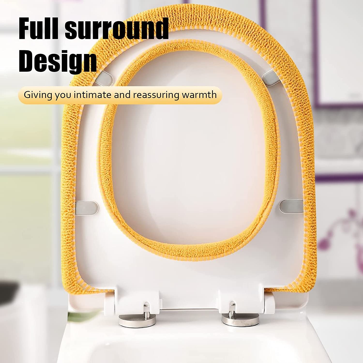 (Hot Sale - 49% OFF) Bathroom Toilet Seat Cover Pads-SLOOSELYK