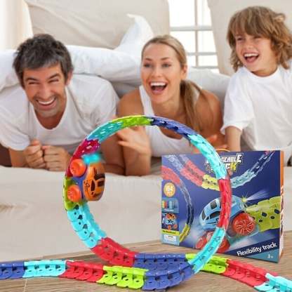 49% OFF - Changeable Track with LED Light-Up Race Car🏎🏁-SLOOSELYK
