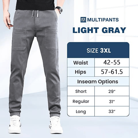 MultiPants – Multi-pocket Durable Cargo Pants