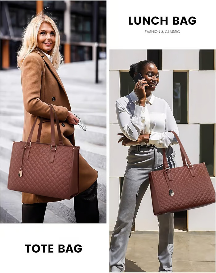 💼 The Ultimate 2-in-1 Tote Bag – Where Elegance Meets Functionality! 🍽️
