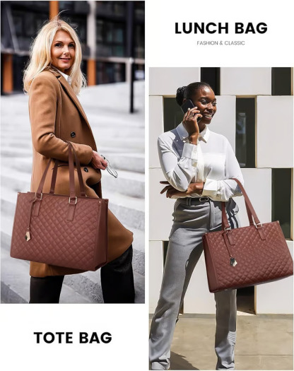 💼 The Ultimate 2-in-1 Tote Bag – Where Elegance Meets Functionality! 🍽️