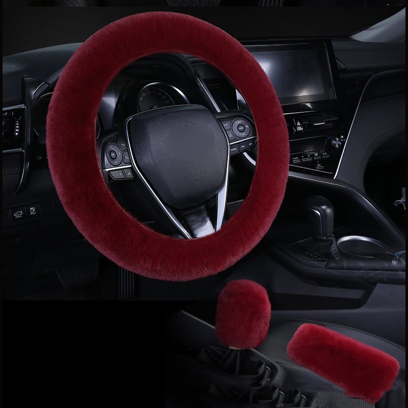 Universal Plush Car Steering Wheel Cover-SLOOSELYK