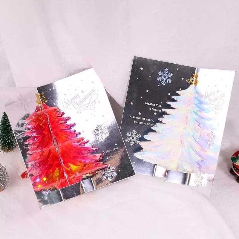 3D Christmas Handmade Cards-SLOOSELYK