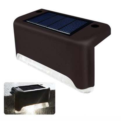 LED Solar Lamp Path Staircase Outdoor Waterproof Wall Light-SLOOSELYK