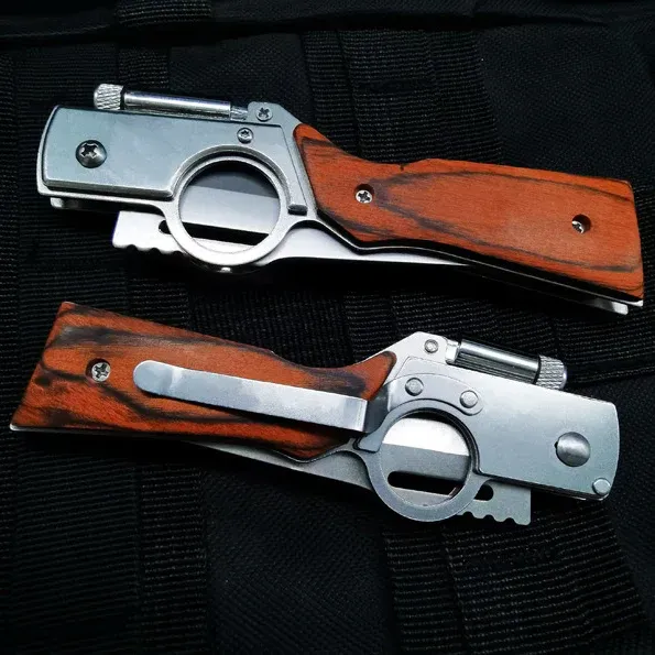 (🔥Last Day Promotion - 70%OFF) Multifunctional Kitchen Outdoor Folding Knife
