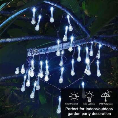 🔥49% OFF🔥Water Drop Solar Lights -BUY 2 FREE SHIPPING-SLOOSELYK