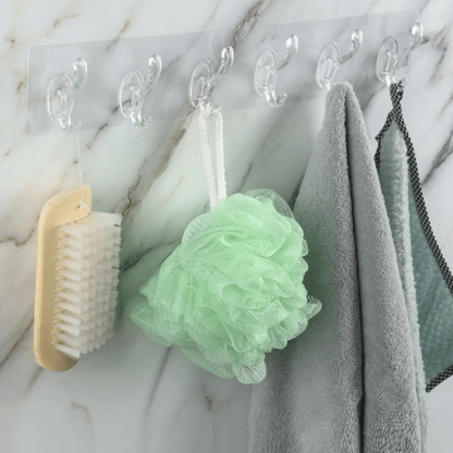 (🎉New Year Sale - 49% OFF) Multifunctional Transparent 6 Hooks ⚡-SLOOSELYK