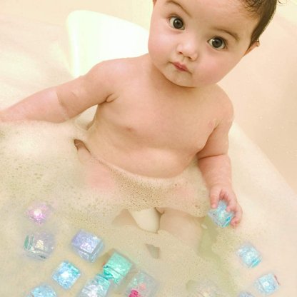 49% OFF-LED Ice Cube Bath Toy-SLOOSELYK
