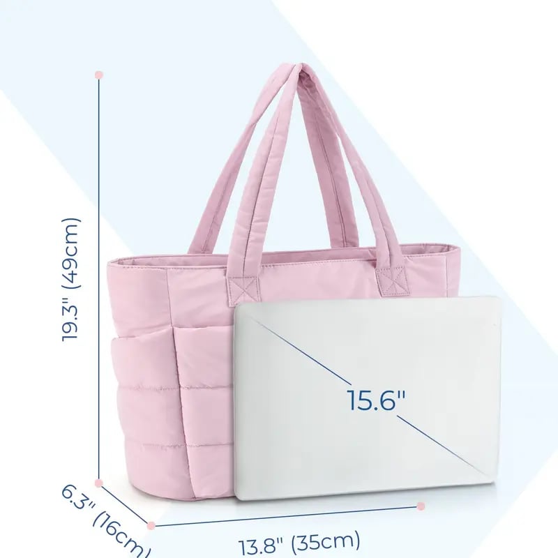 Last promotion 50%--🎁Large Tote Bag with Zipper
