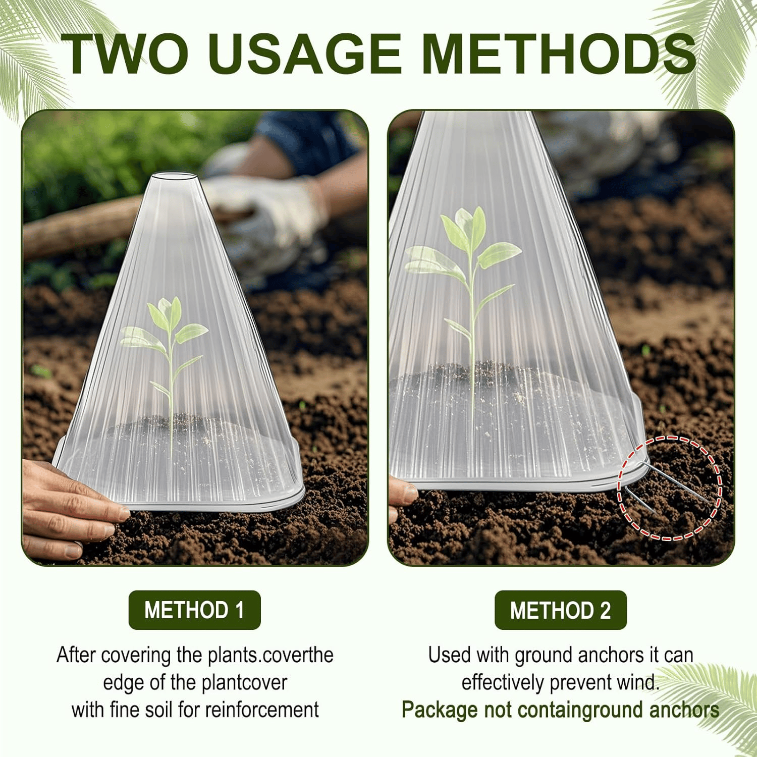 🌿Gardening Greenhouse Plant Covers 🌱Reusable, light-transmitting and breathable💪Prevent🐛insect🐓Poultry❄Frost🌧Rain🌪Wind-SLOOSELYK