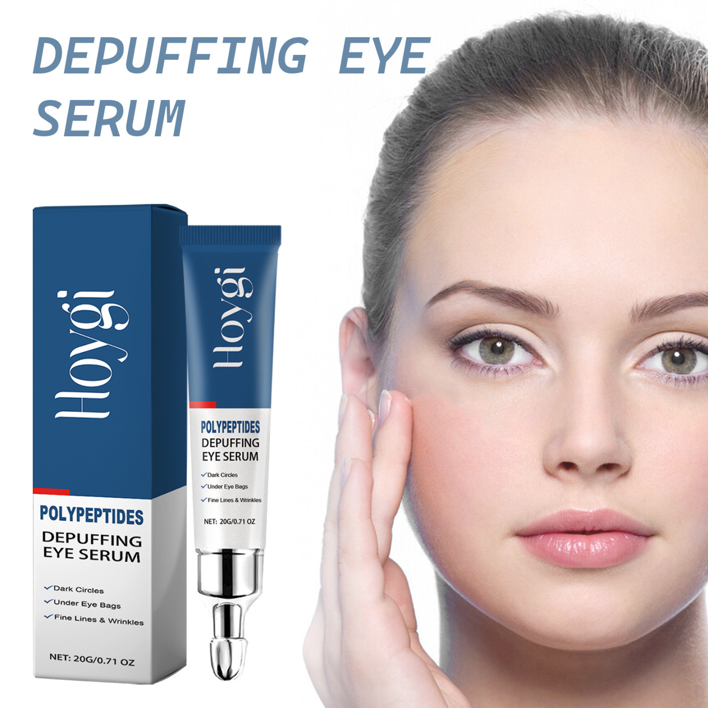 🌎LAST DAY SALE 49% OFF 🔥PEPTIDE Depuffing Eye Serum