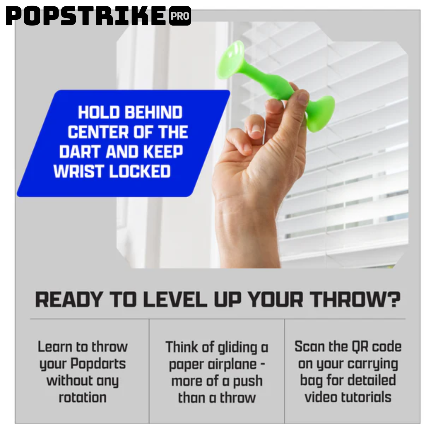 PopStrike Pro – Safe Suction Cup Throwing Game for Indoor & Outdoor Fun
