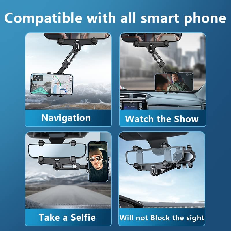 🔥New Rotatable and Retractable Car Phone Holder-SLOOSELYK